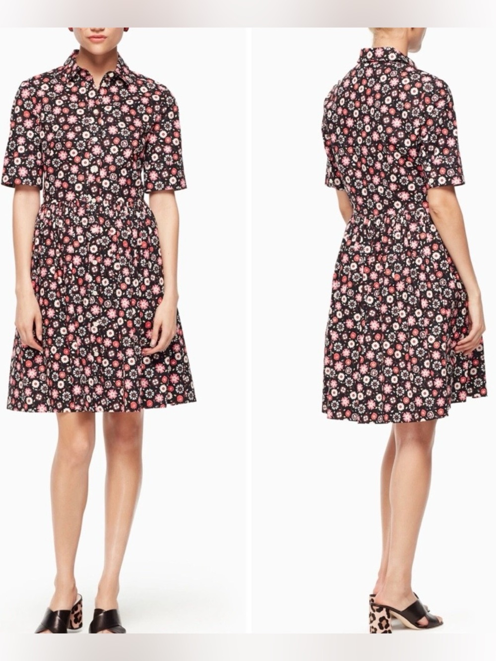 Kate Spade Mini Casa Flora Shirt Dress 6